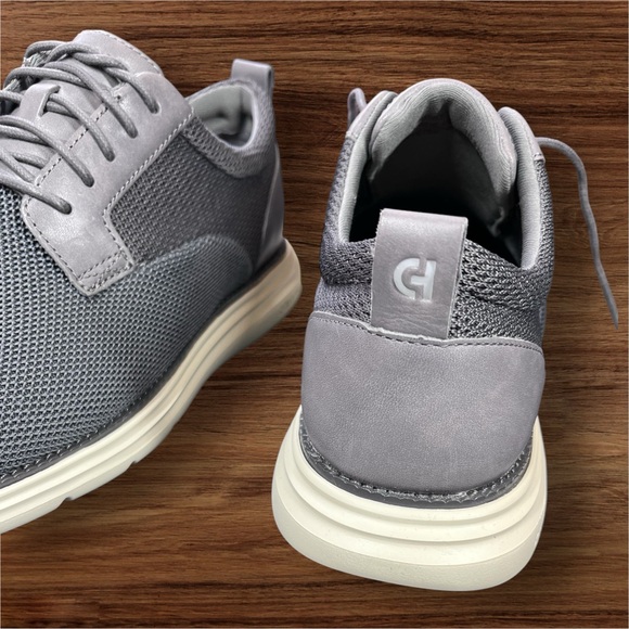Cole Haan Men’s Grand+ Ultra Knit OX Gray Shoes. Size 10.5 M. - Picture 4 of 7
